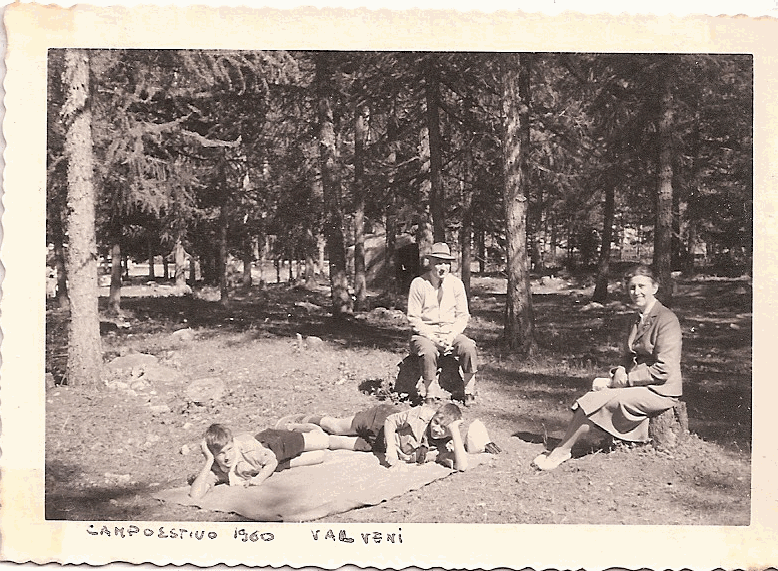 Genitori e figli al campo estivo
